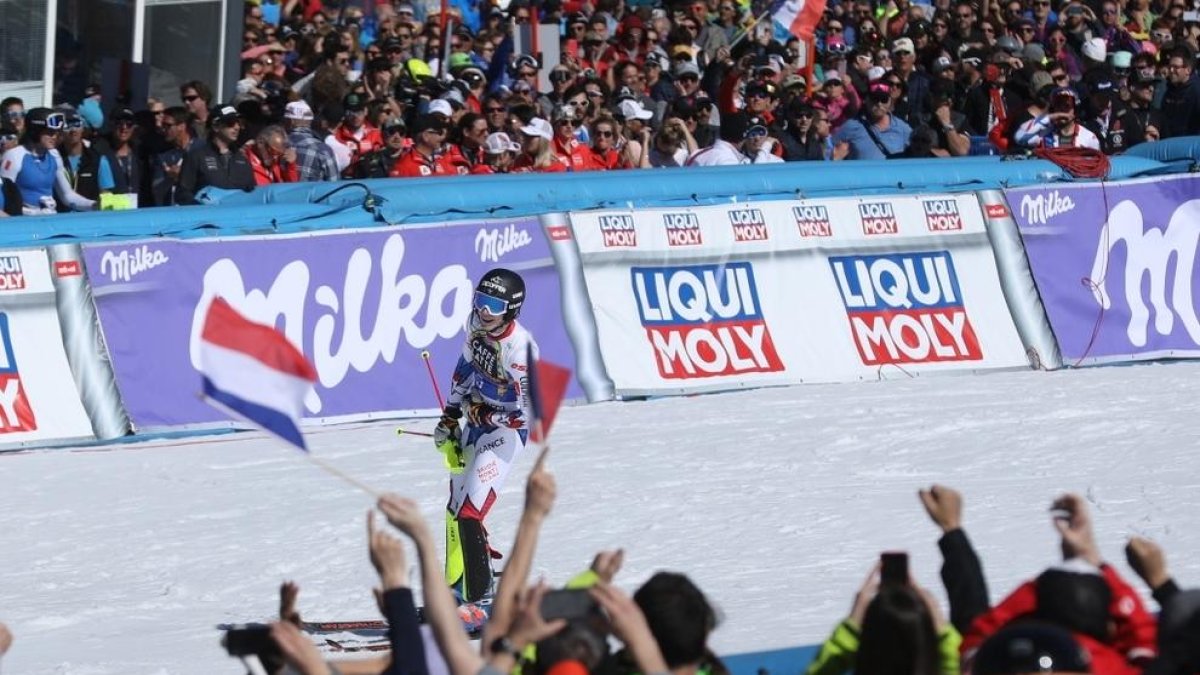 Clement Noel guanya l'eslàlom de les finals de la Copa del Món