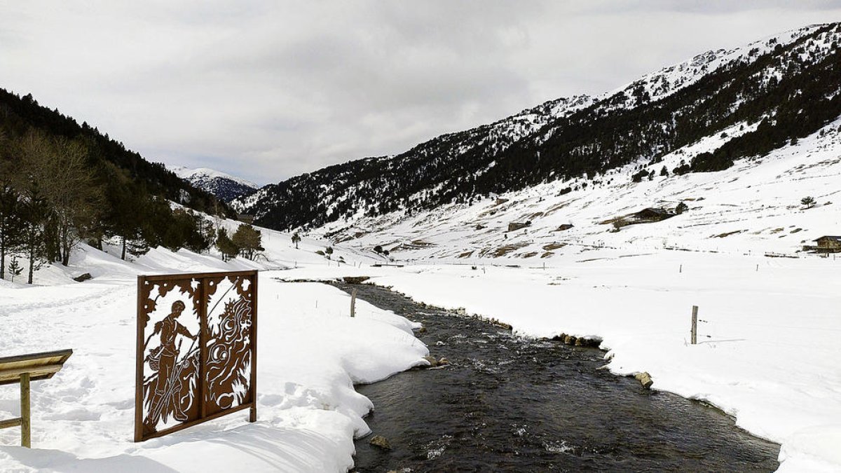 El riu d'Incles és el protagonista de la ruta