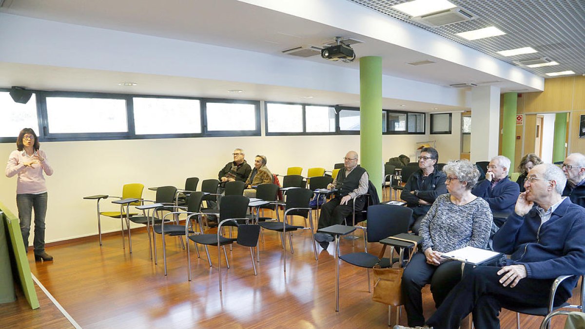 Estudiants de l'aula magna de la Universitat d'Andorra
