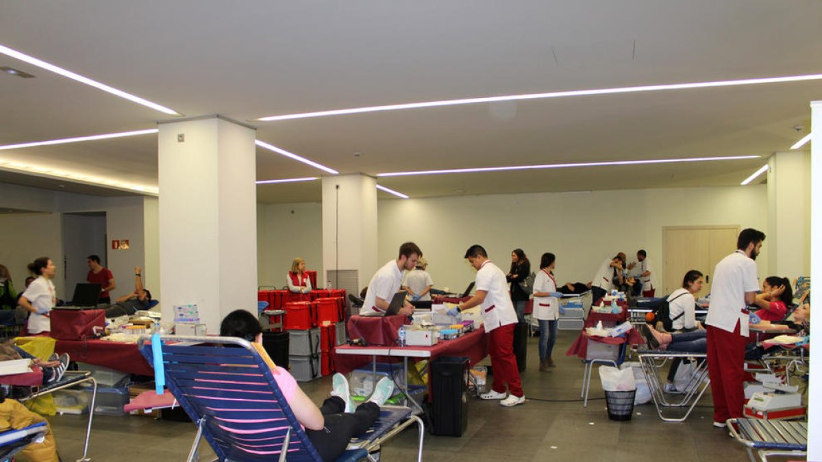 La Marató de sang va aconseguir 502 donacions