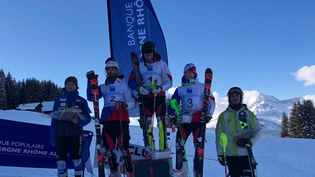 Rius, cinquè a l'eslàlom FIS de Notre-Dame-de-Bellecombe