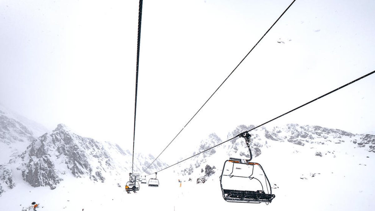 Arcalís espera acumular un metre de neu nova