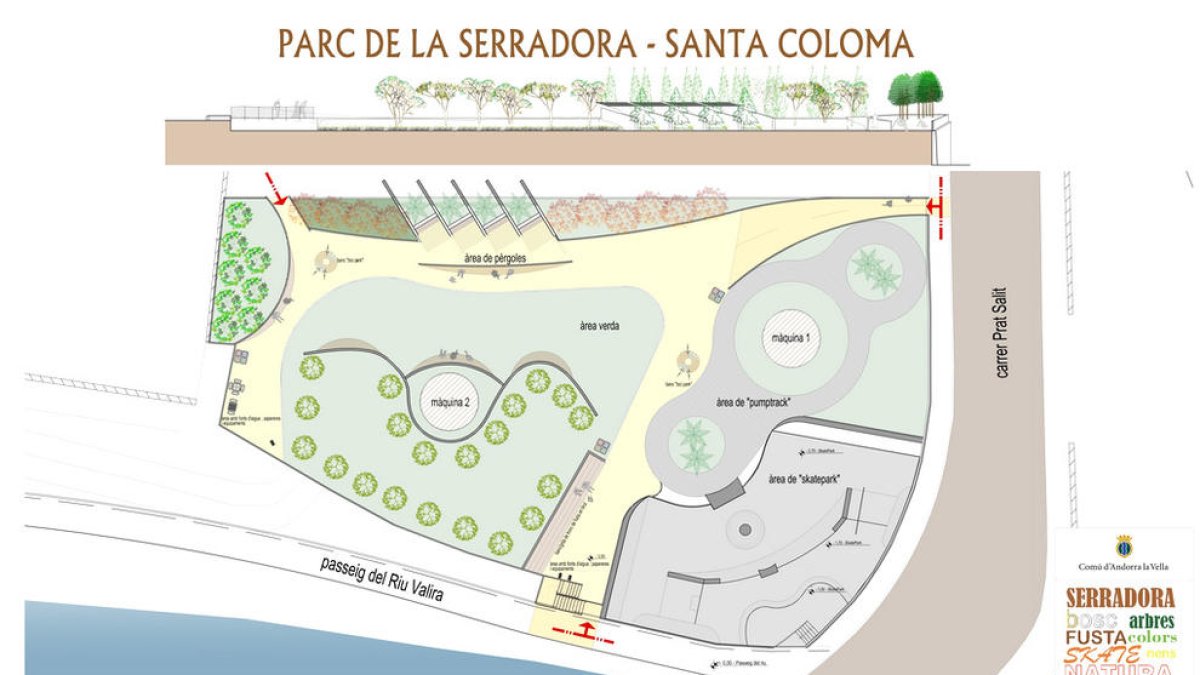El comú invertirà 400.000 euros per construir un parc a Santa Coloma