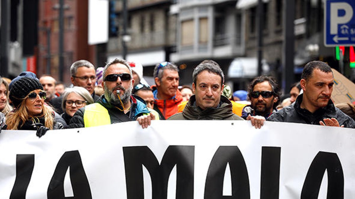 Plantada sindical a la ministra Descarrega