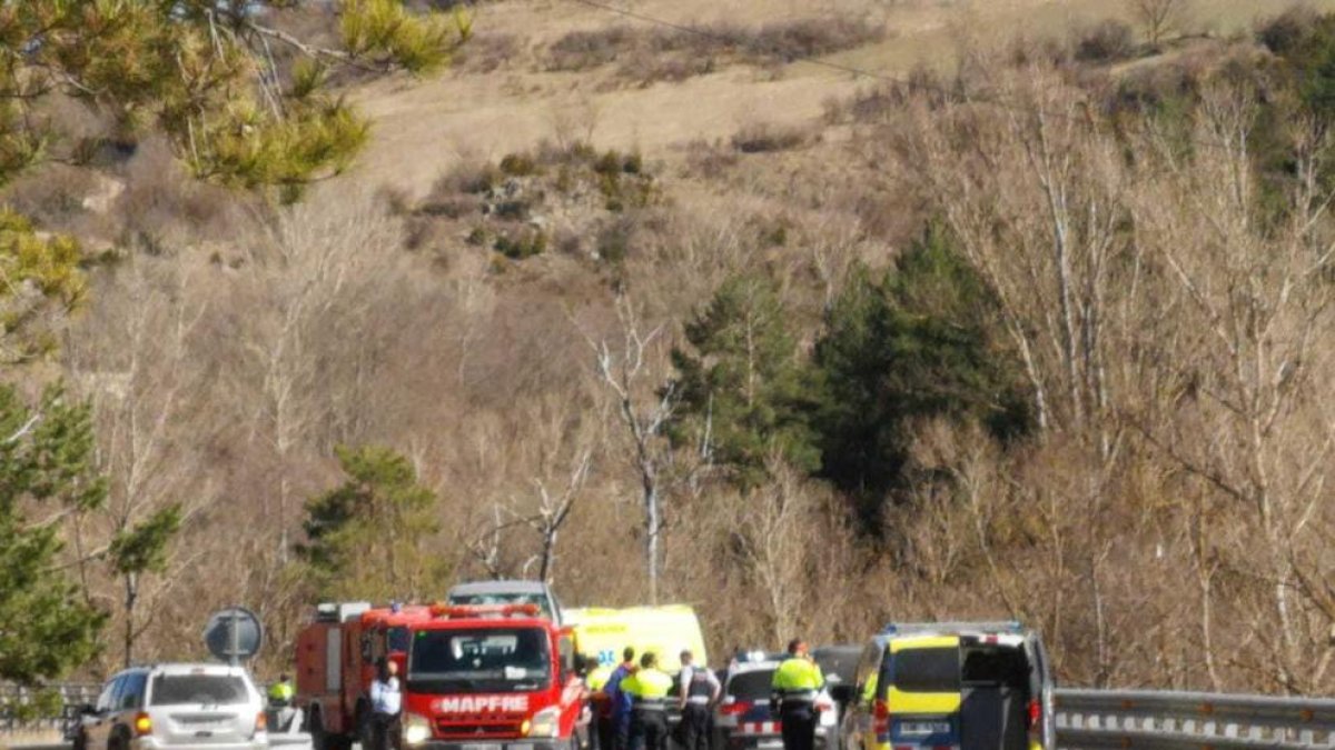 Mor un ciclista atropellat per un cotxe andorrà a Martinet