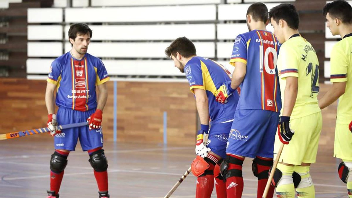 L'Andorra HC perd per la mínima contra el Barça B en un duel igualat (4-3)