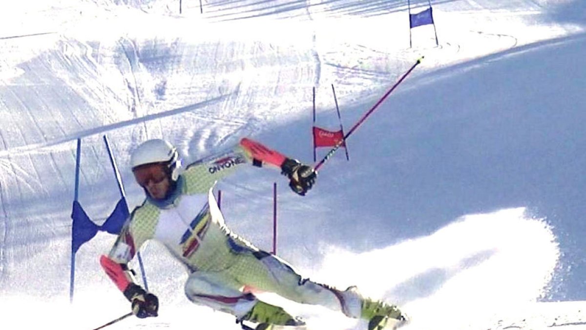 Axel Esteve, dotzè al gegant de Folgaria