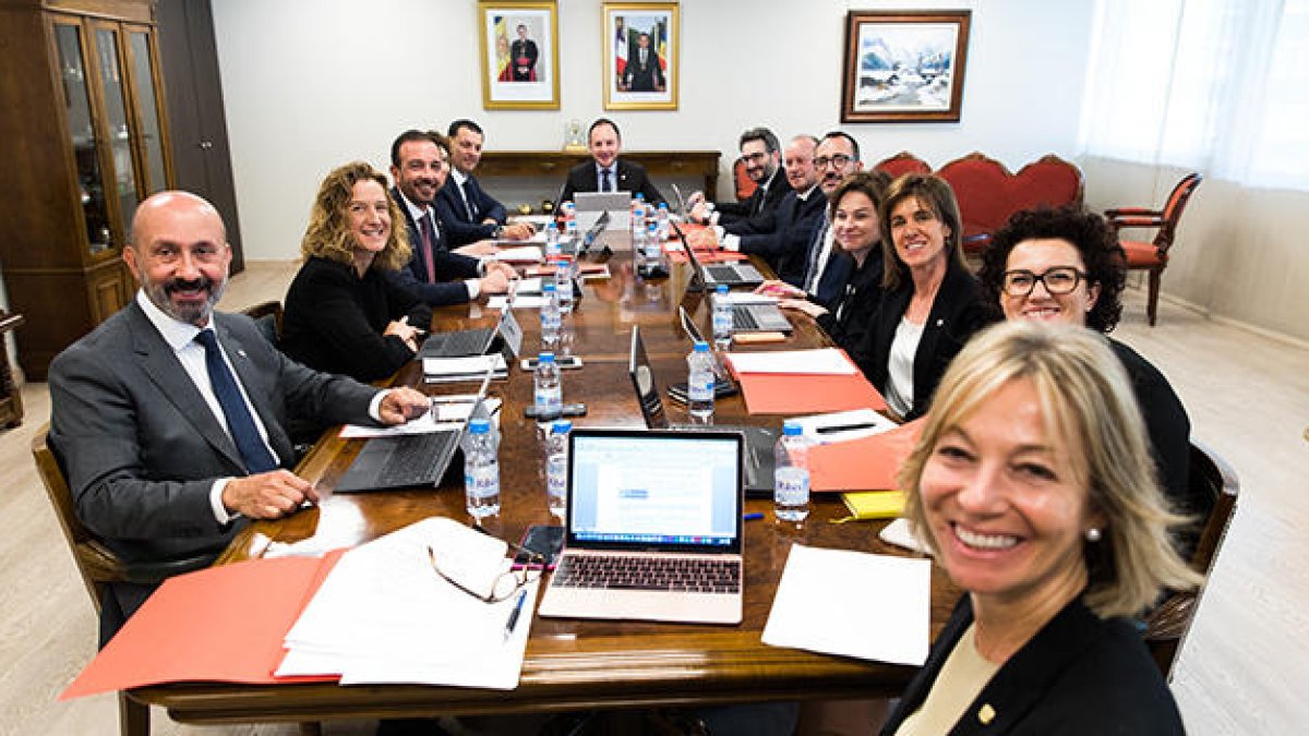 Primer consell de ministres del nou executiu