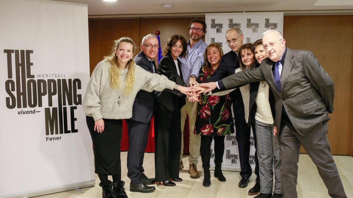 El centre històric i Riberaygua aplaudeixen The Shopping Mile