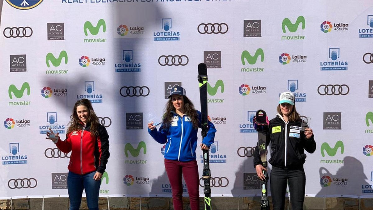 Hinterreitner és 3a al gegant de Baqueira