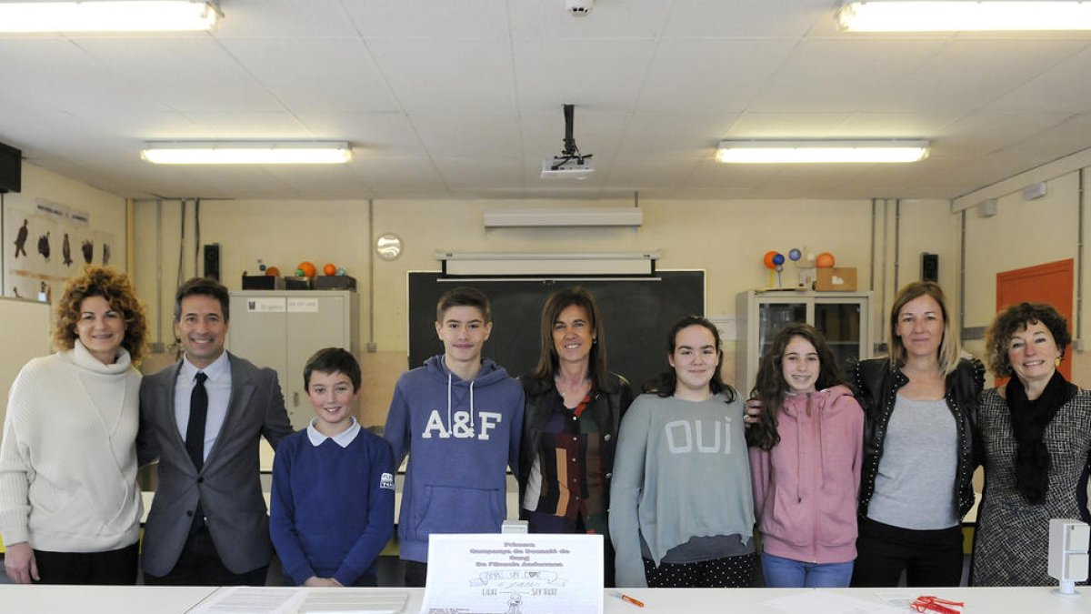 Alumnes de segona ensenyança impulsen una campanya de donació de sang