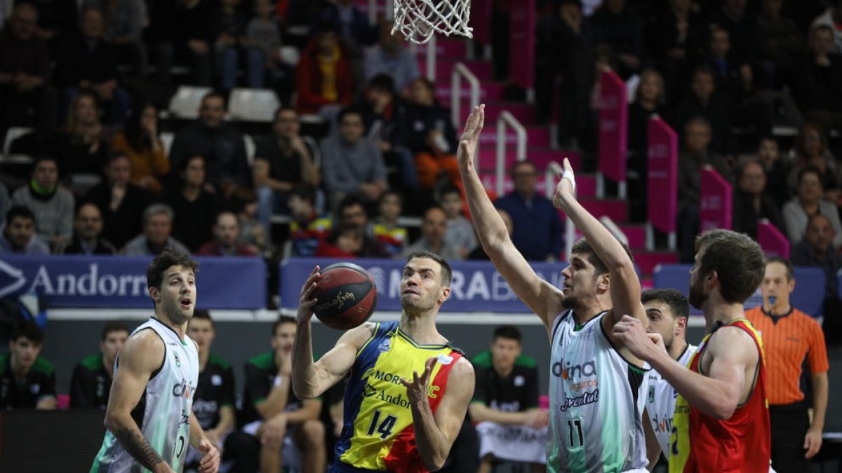 El MoraBanc Andorra venç a la Penya i segueix en estat de gràcia