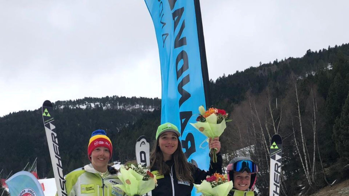 Oliveras i Moreno es proclamen campions nacionals de supergegant