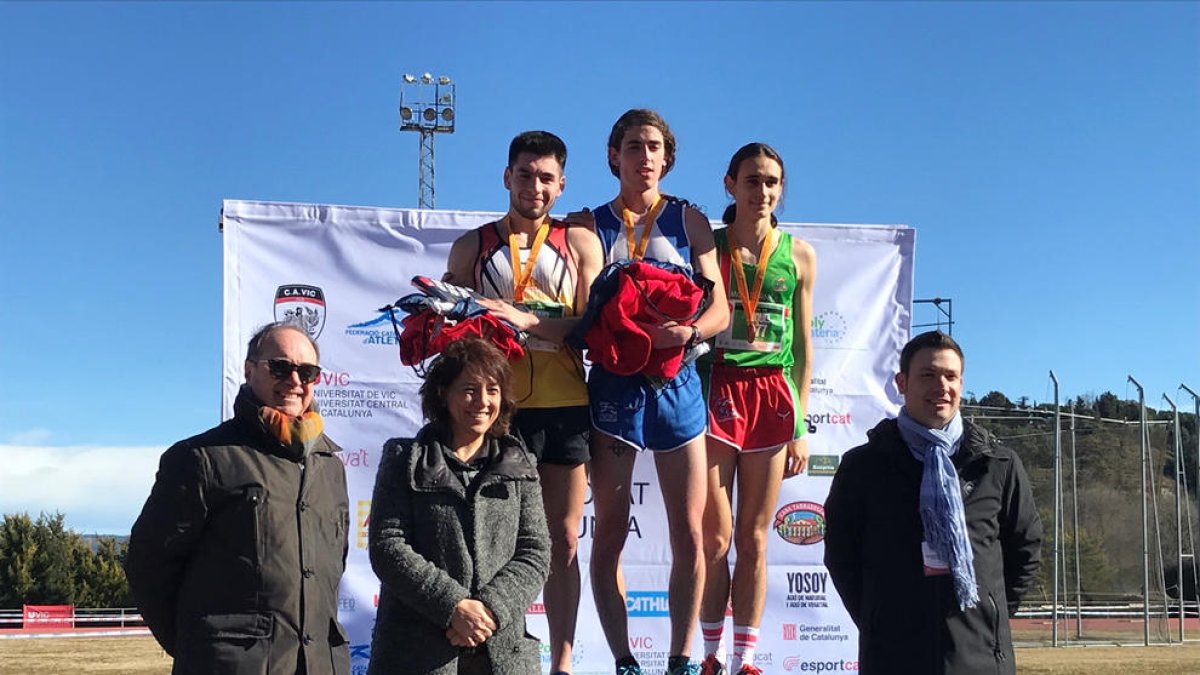 Nahuel Carabaña, subcampió de Catalunya sub-23