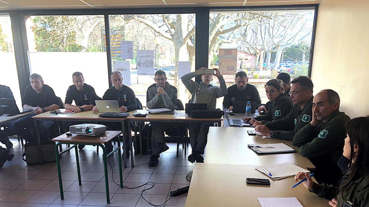 Trobada dels banders amb agents de França i Catalunya