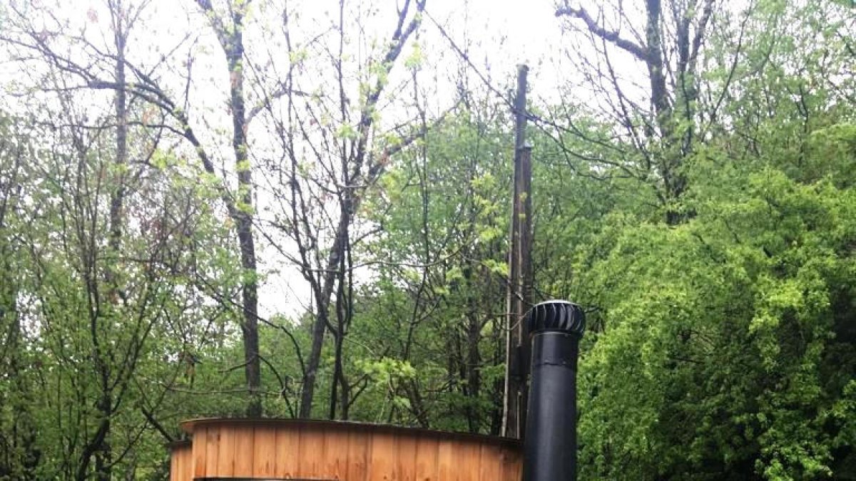 Lavabo ecològic al camí de Prat Primer