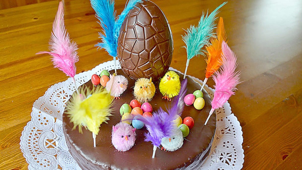 Gallines, ous i conills de xocolata