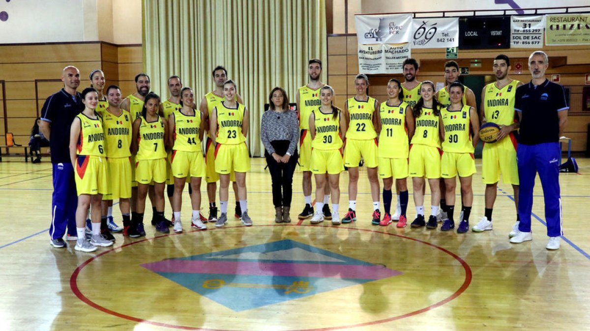 Presentats els equips de 3x3 pel mundial, Jocs Europeus i preeuropeu