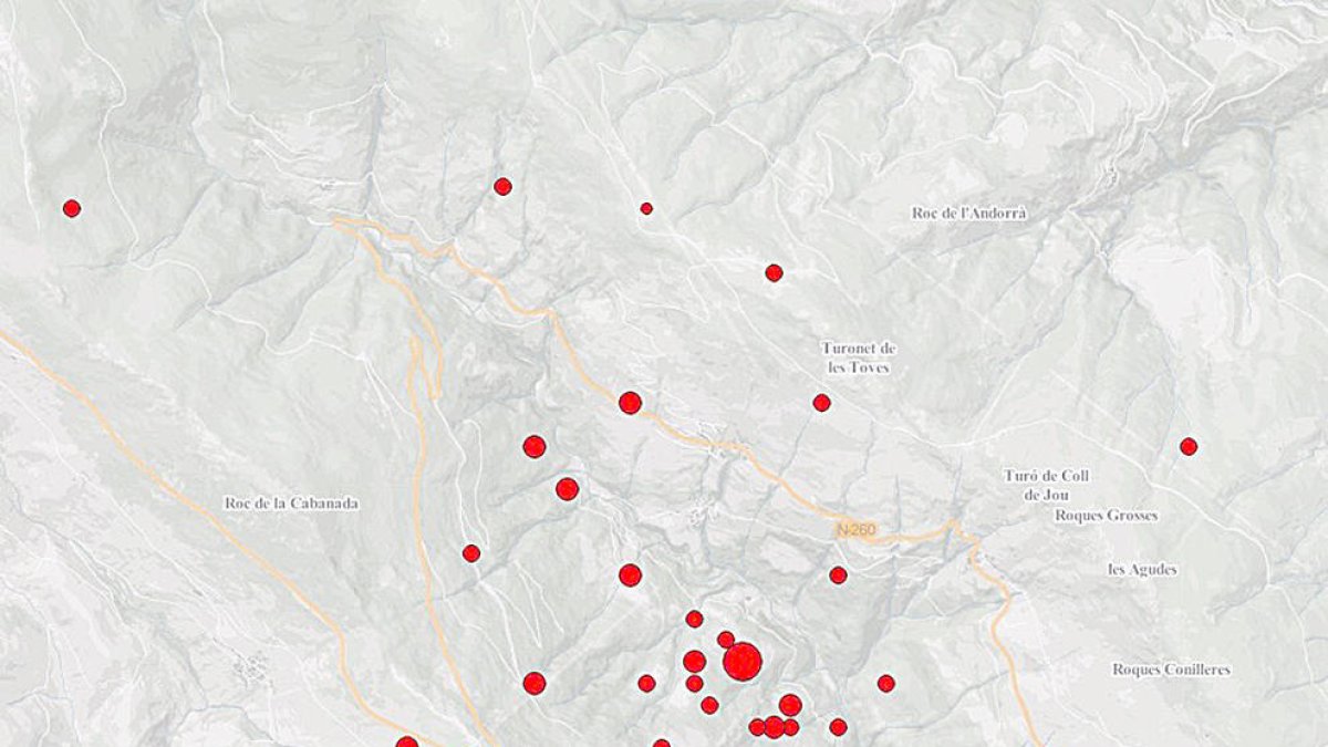 Una trentena de rèpliques després del terratrèmol