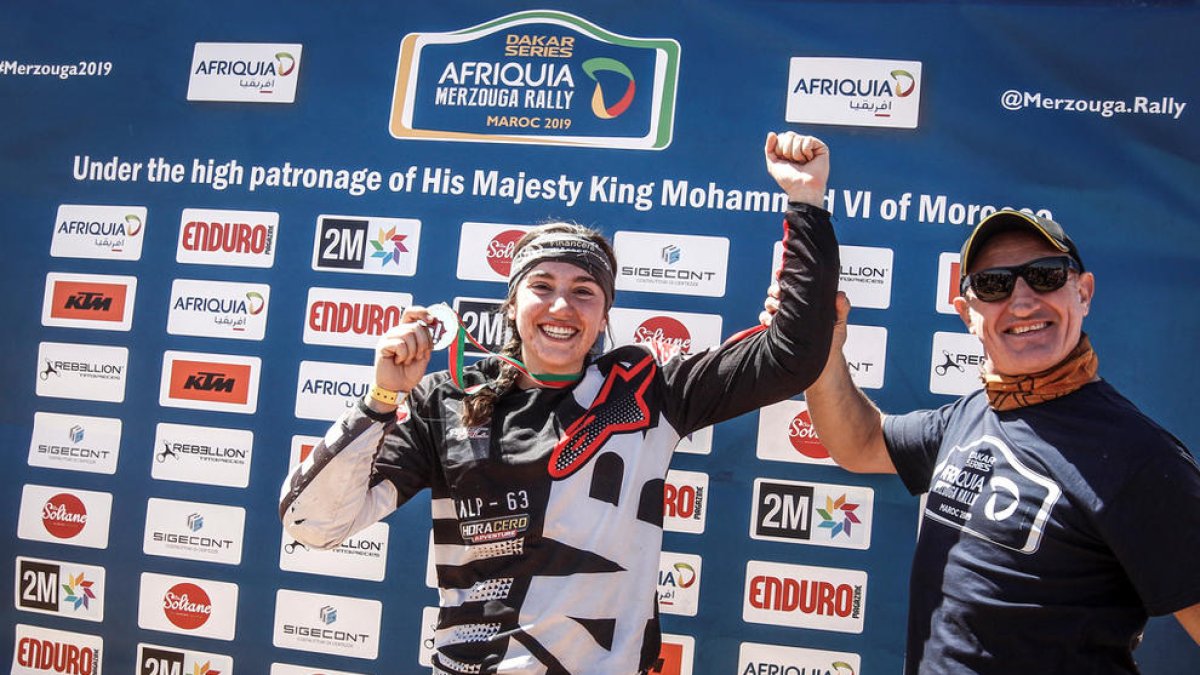 Margot Llobera obté el passaport per al Dakar amb la quarantena plaça al Merzouga Ral·li