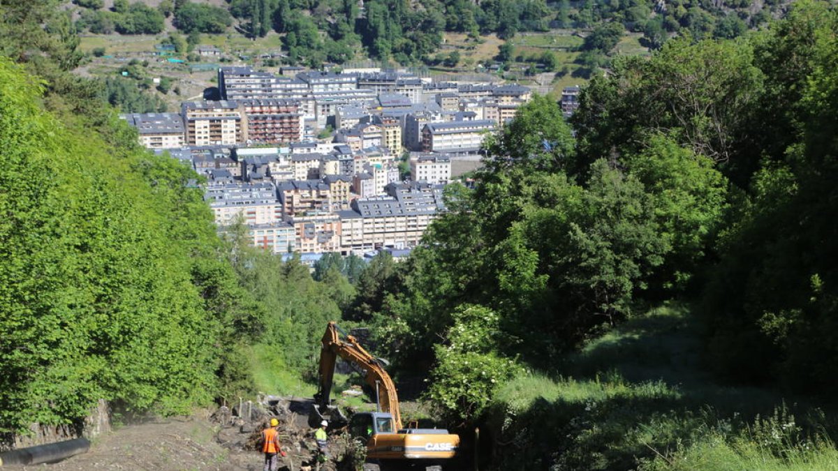 FEDA inicia les obres de la xarxa de calor