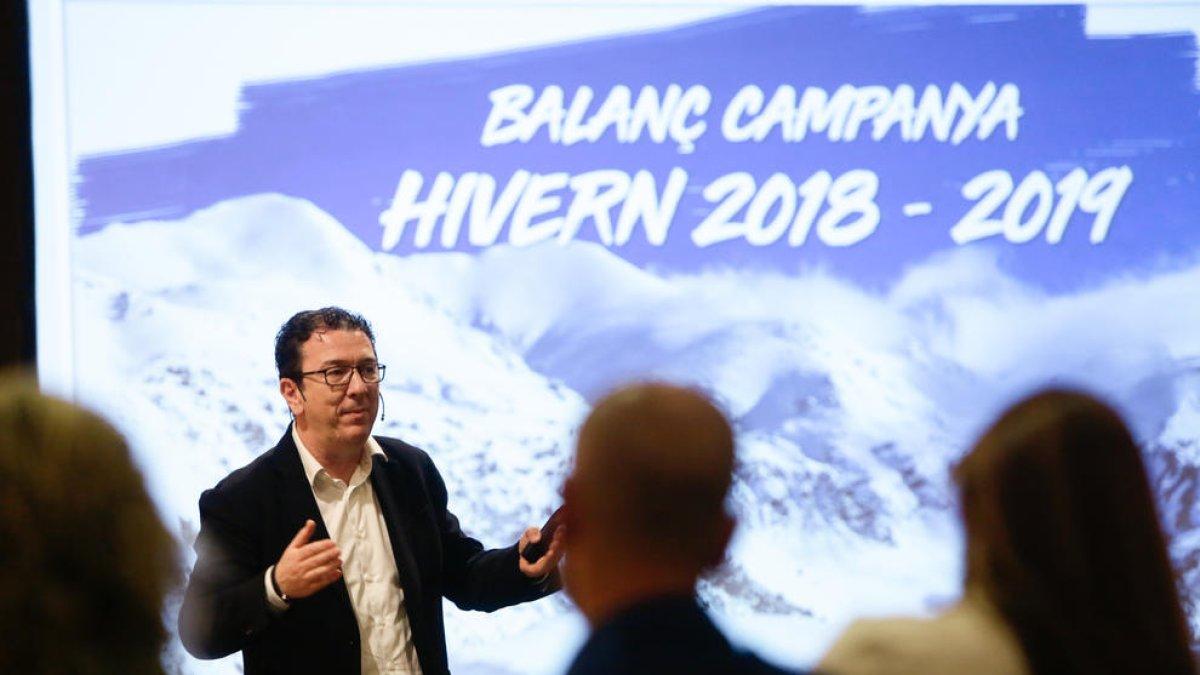 La xifra de turistes baixa un 1,3% a l'hivern