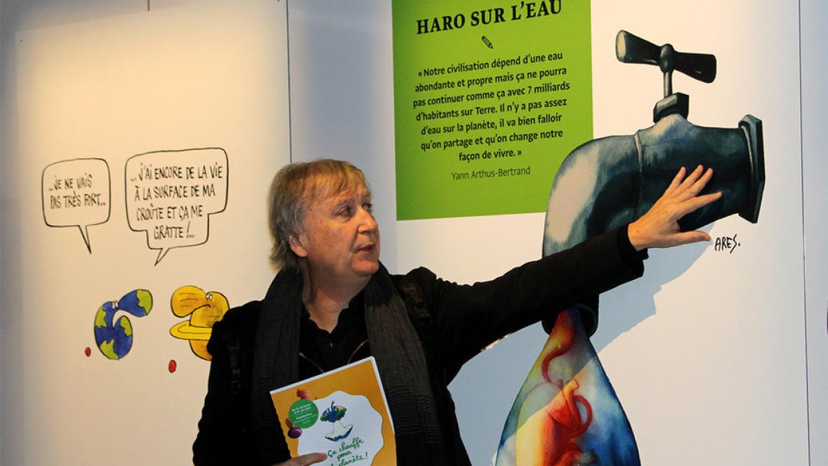 L'exposició 'Ça Chauffe pour la Planète' rep 1.100 visites