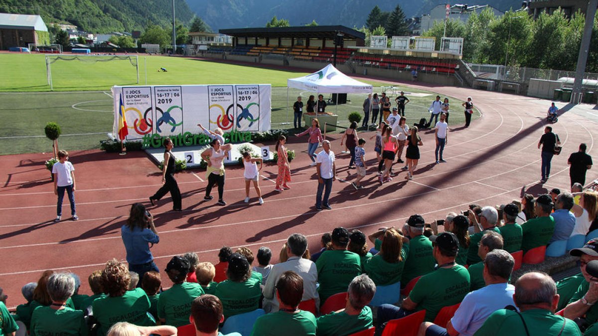 Cloenda dels Jocs esportius de la gent gran