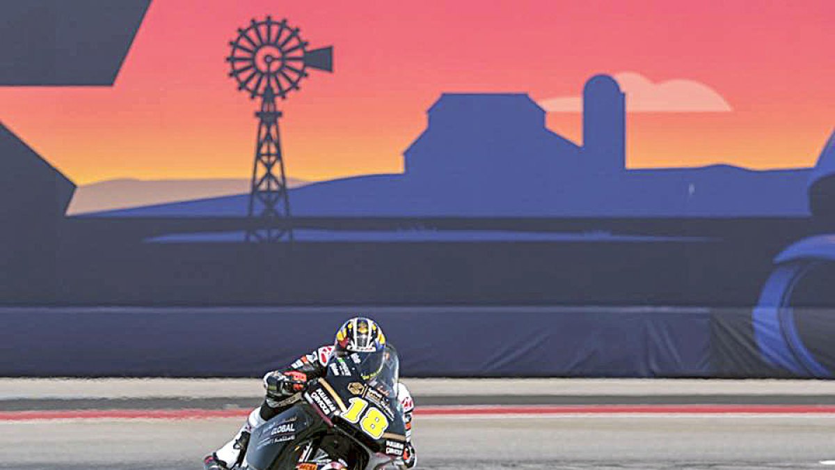 Xavi Cardelús cau al primer entrenament lliure a Austin