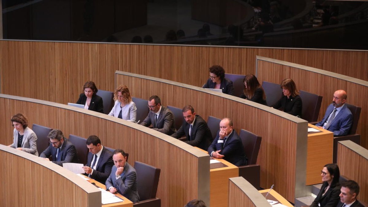 Primera sessió de control al Govern