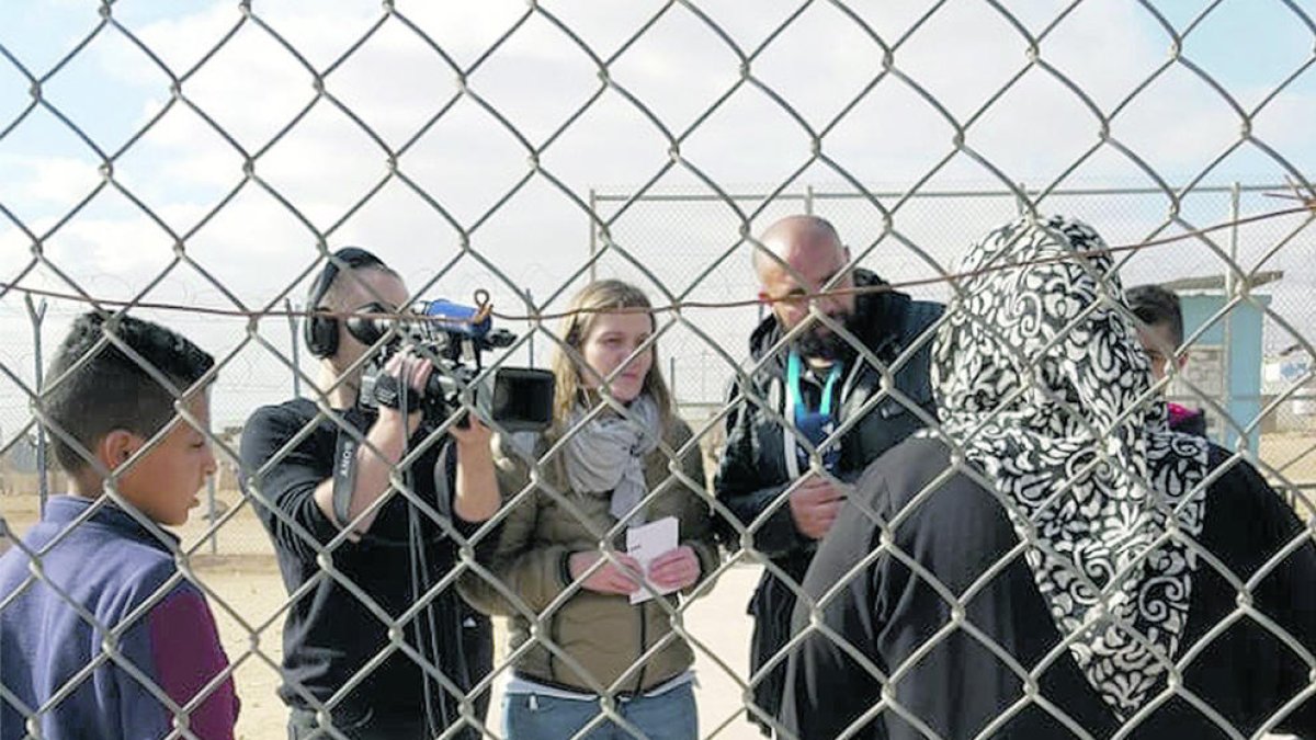 Preestrena de 'Za'atari Nous Camins' als cines d'Illa Carlemany