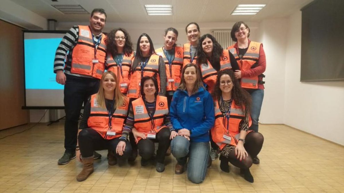 Acte per als voluntaris de Protecció Civil