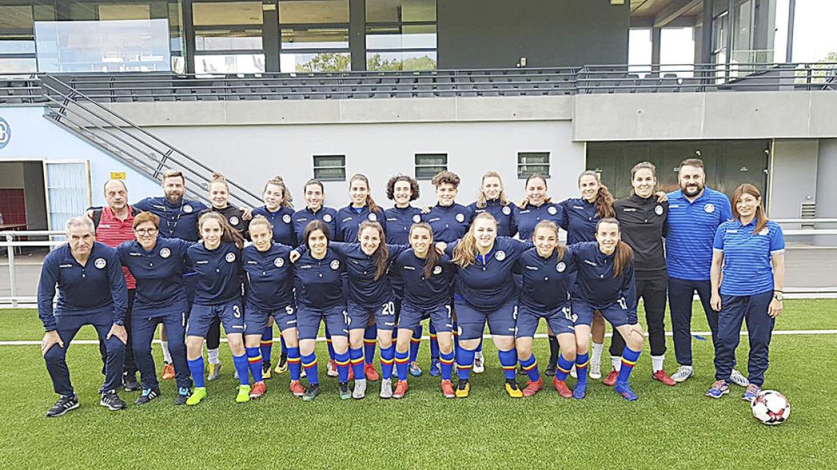 La selecció femenina cau per la mínima en un amistós contra Luxemburg (2-1)