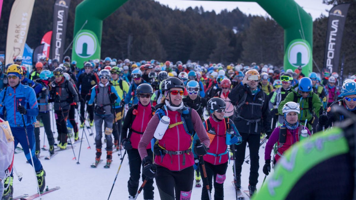 Tret de sortida de La Sportiva Andorra Skimo més exigent