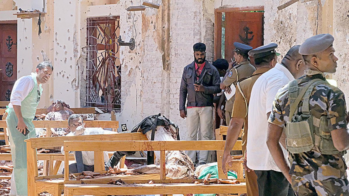 El govern de Sri Lanka atribueix els atacs a un grup jihadista local