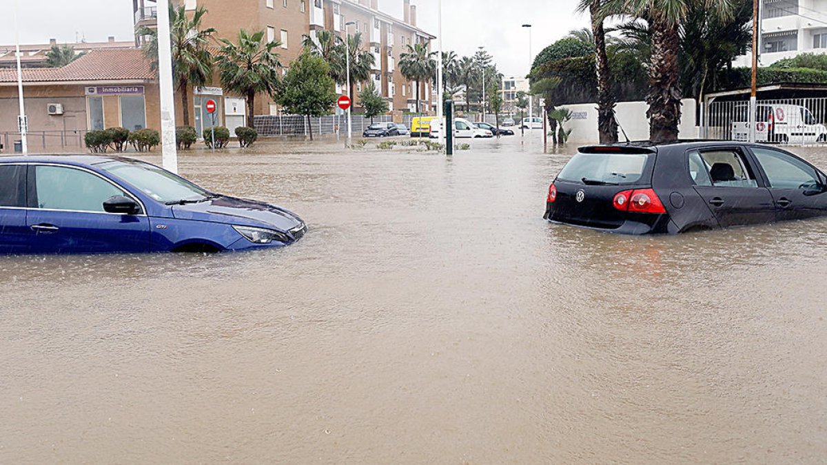 València es recupera de les fortes pluges caigudes