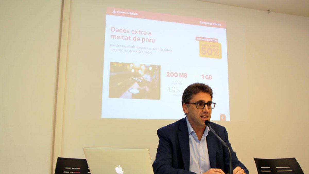 Andorra Telecom espera triplicar el consum de 'roaming'