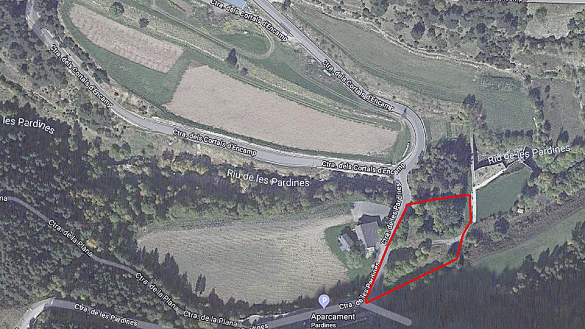 Comencen les obres del pàrquing de les Pardines