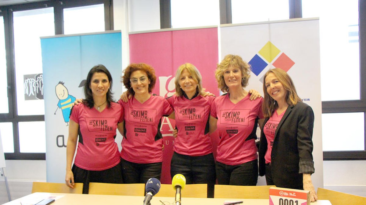 La Pal Skimo femenina, amb el projecte Joves en inclusió