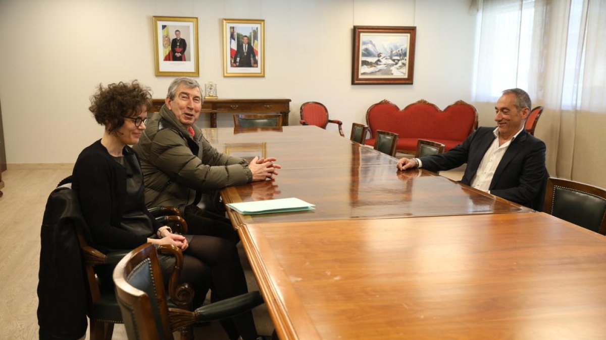 Albert Pintat i Joan Gabriel presenten la llista de terceravia