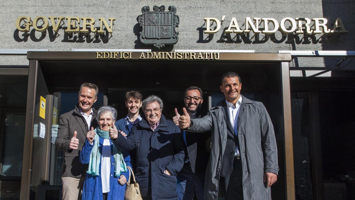 Jordi Gallardo i Pere López presenten les candidatures a cap de Govern