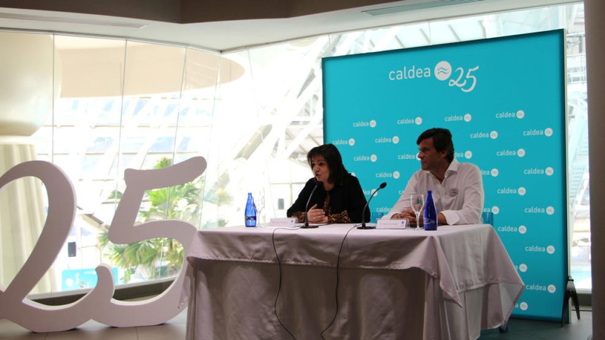 Caldea estrenarà piscina al setembre