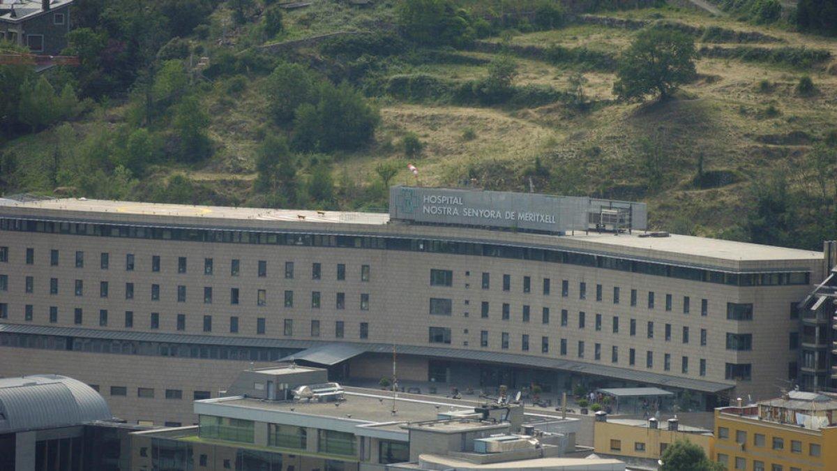 Ferida lleument en un accident a la Massana