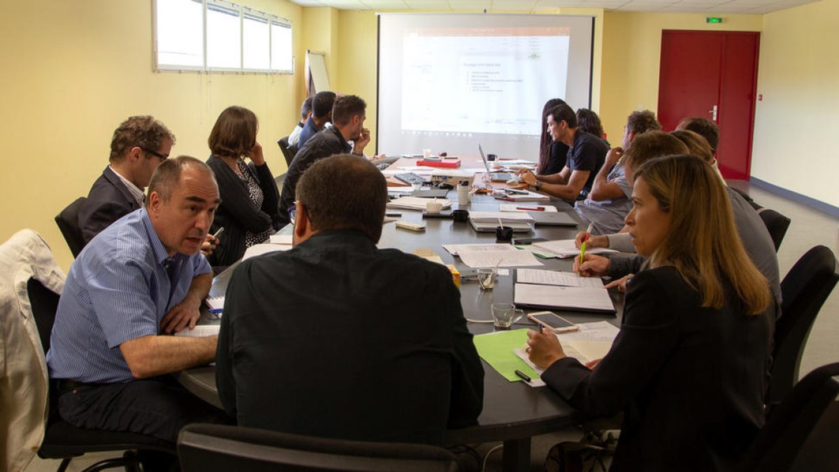 Instal·lació de noves proteccions per evitar allaus 
a l'Ospitalet