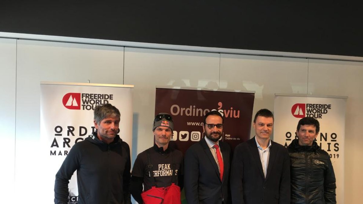 Nicolas Hale-Woods, Tanner Hall, Jordi Serracanta, Enric Torres i Xavier Ajona han presentat avui la prova