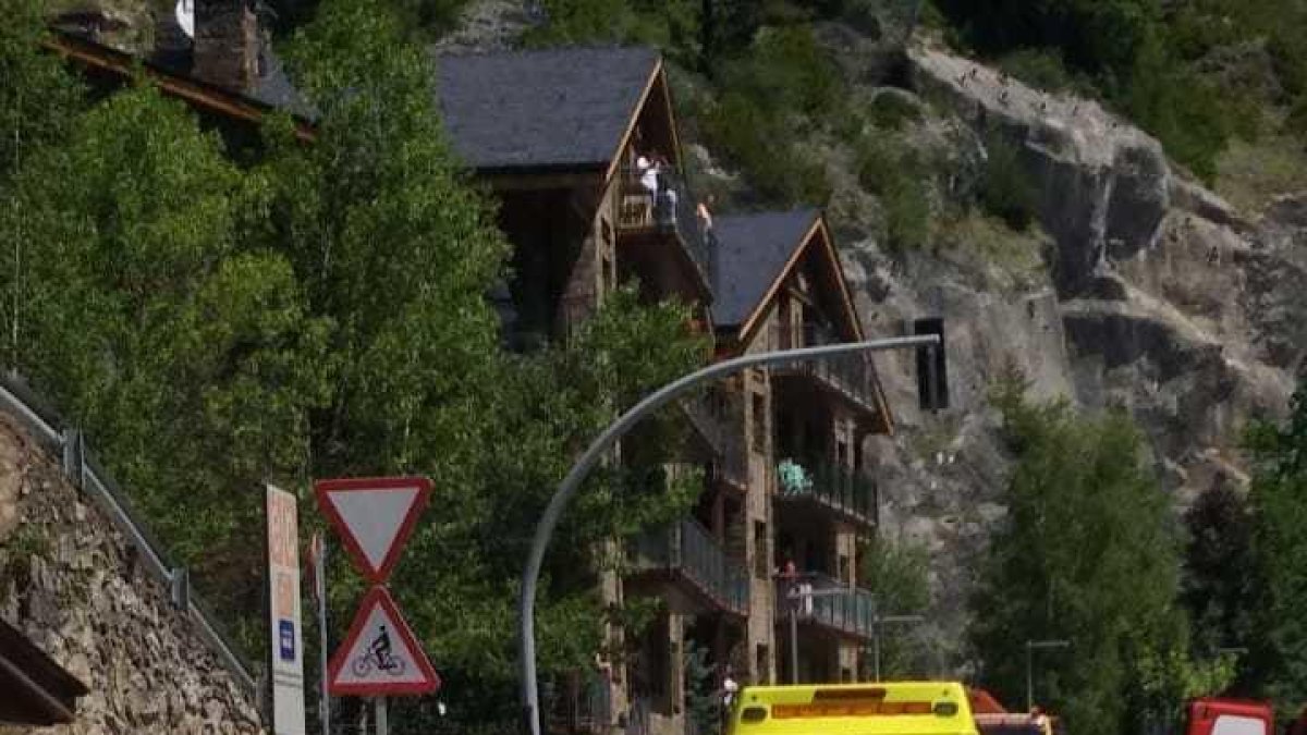Accident molt greu a la sortida de La Massana
