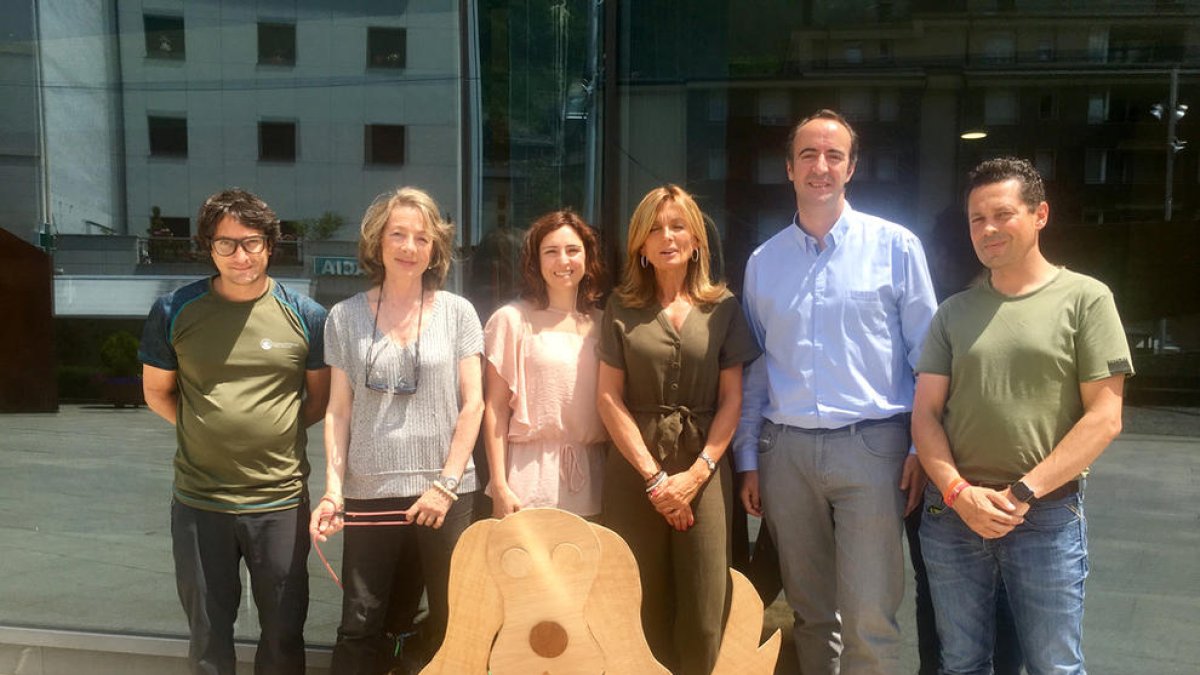 La Massana inaugura els nous abeuradors per a gossos