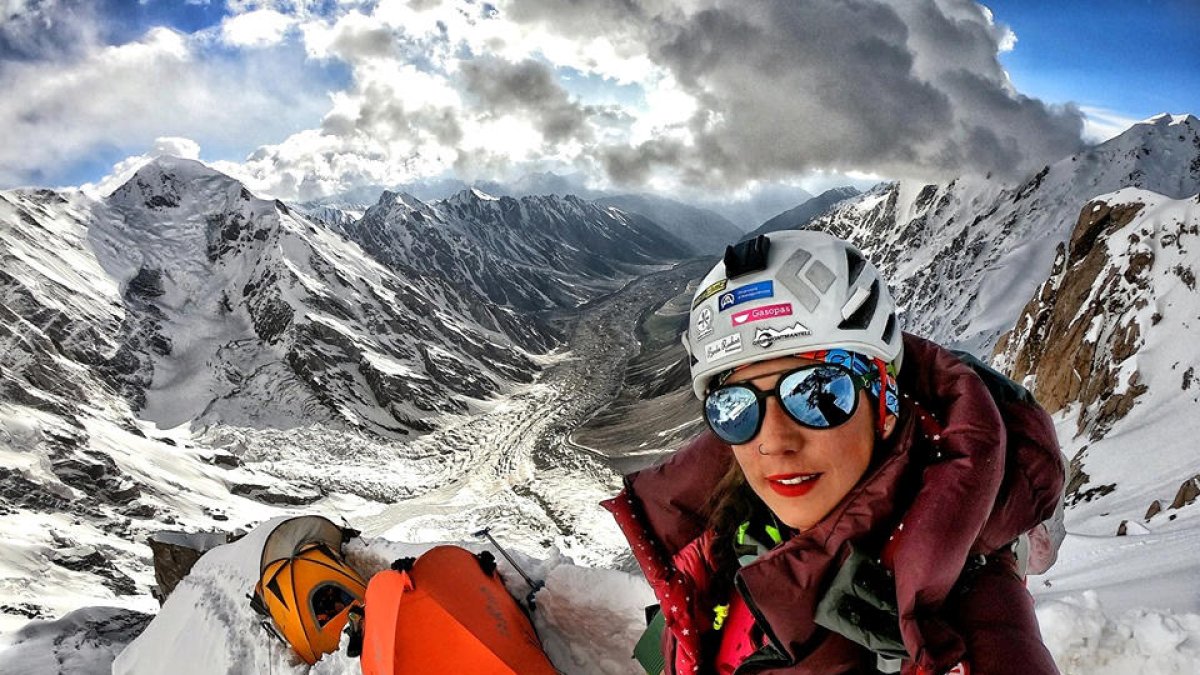 Stefi Troguet corona el novè cim més alt del món