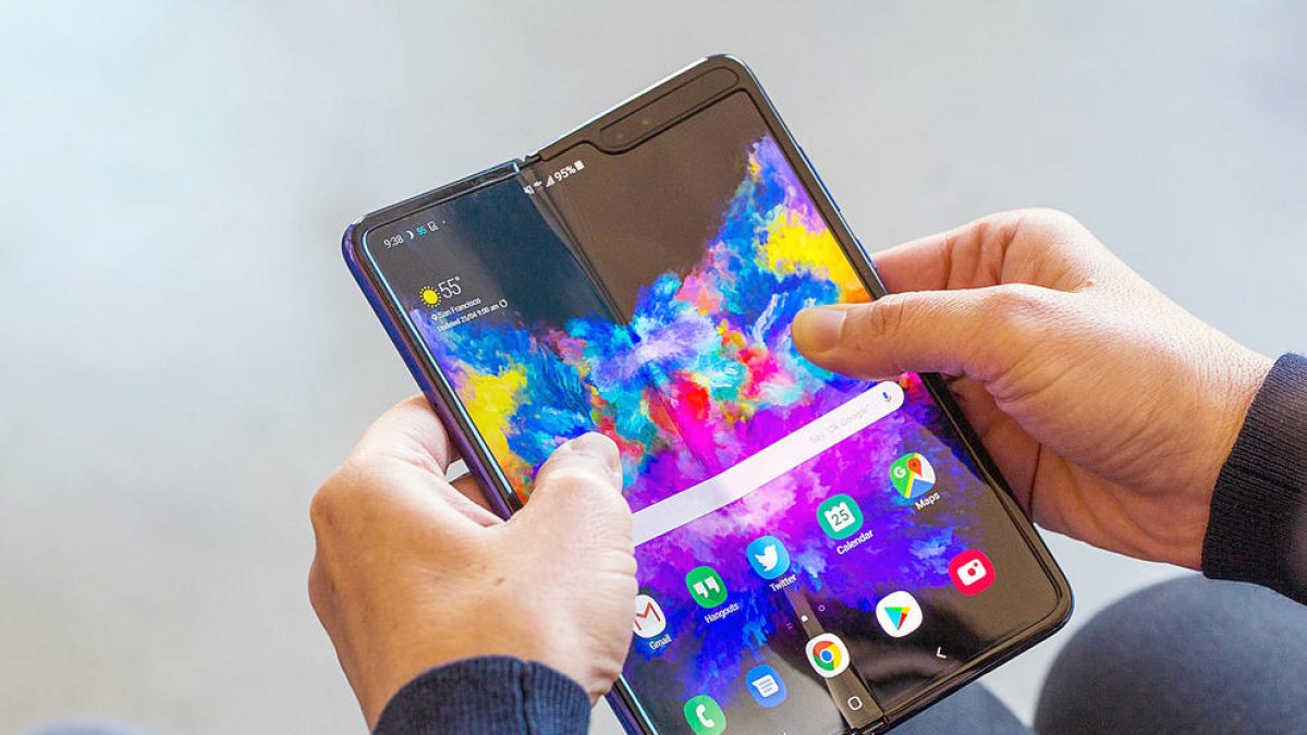 Més a prop del nou Galaxy Fold