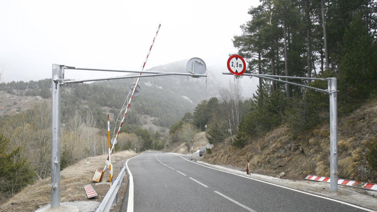 El coll d'Ordino tanca a partir de demà a la circulació